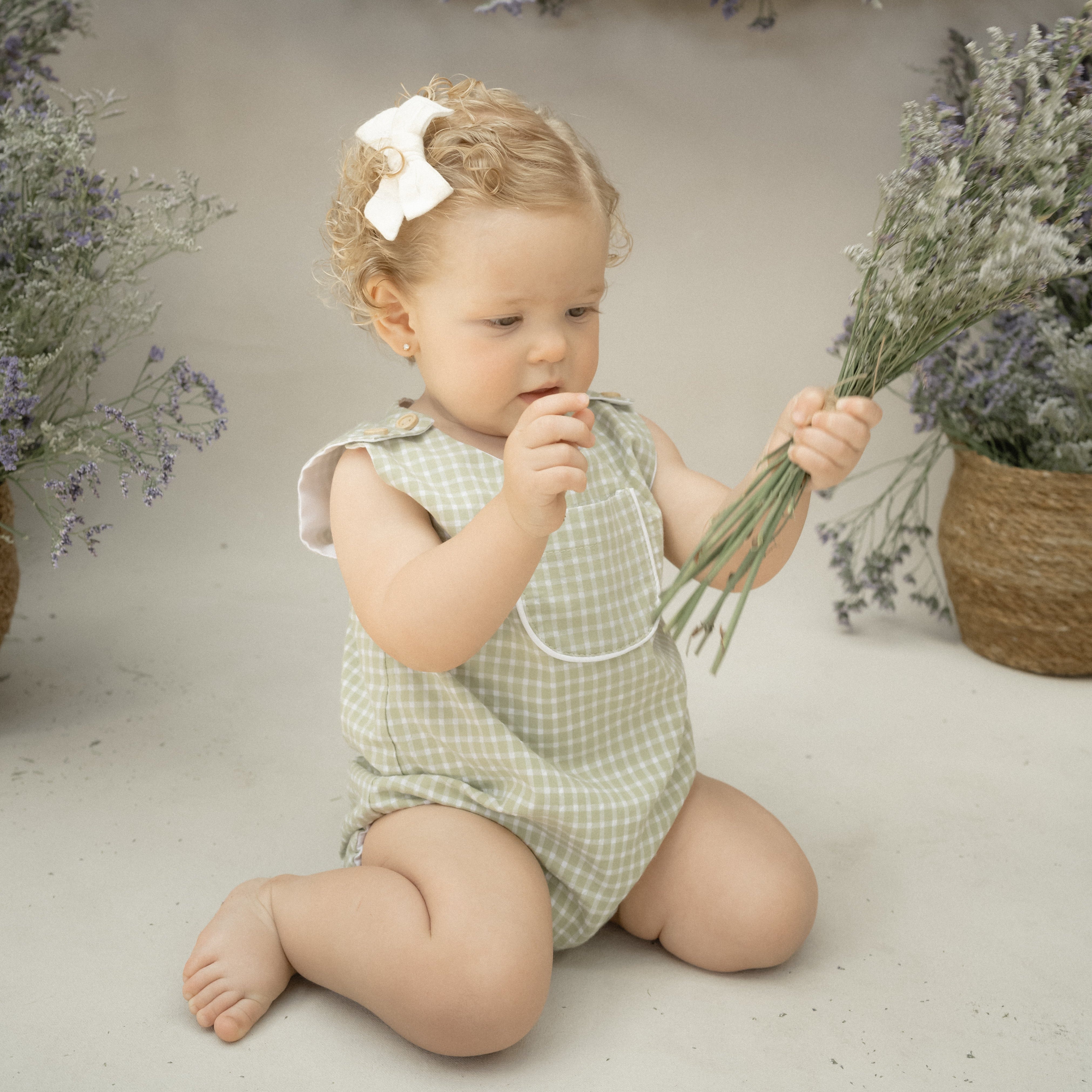 Bombacho Diego vichy te verde