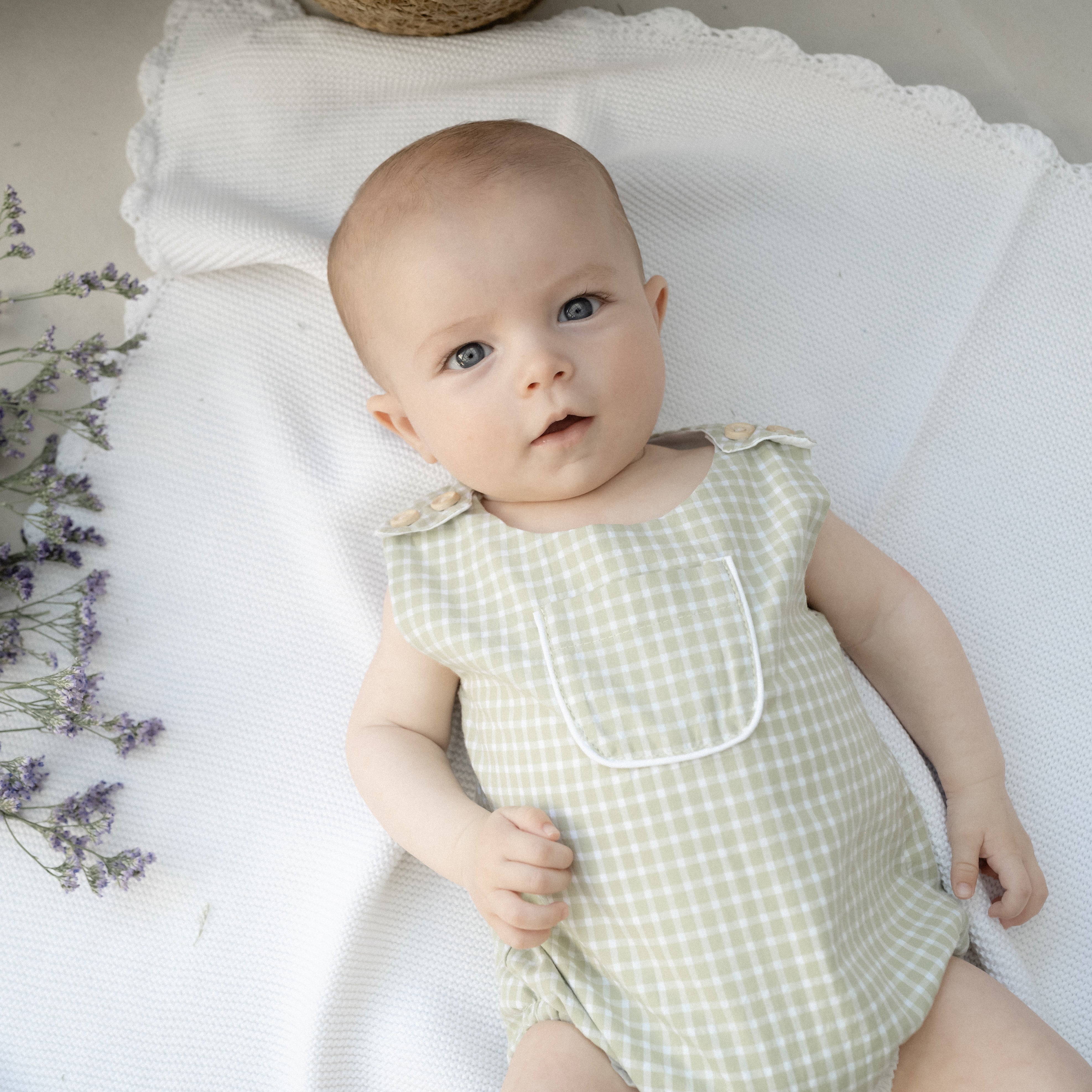 Bombacho Diego vichy te verde