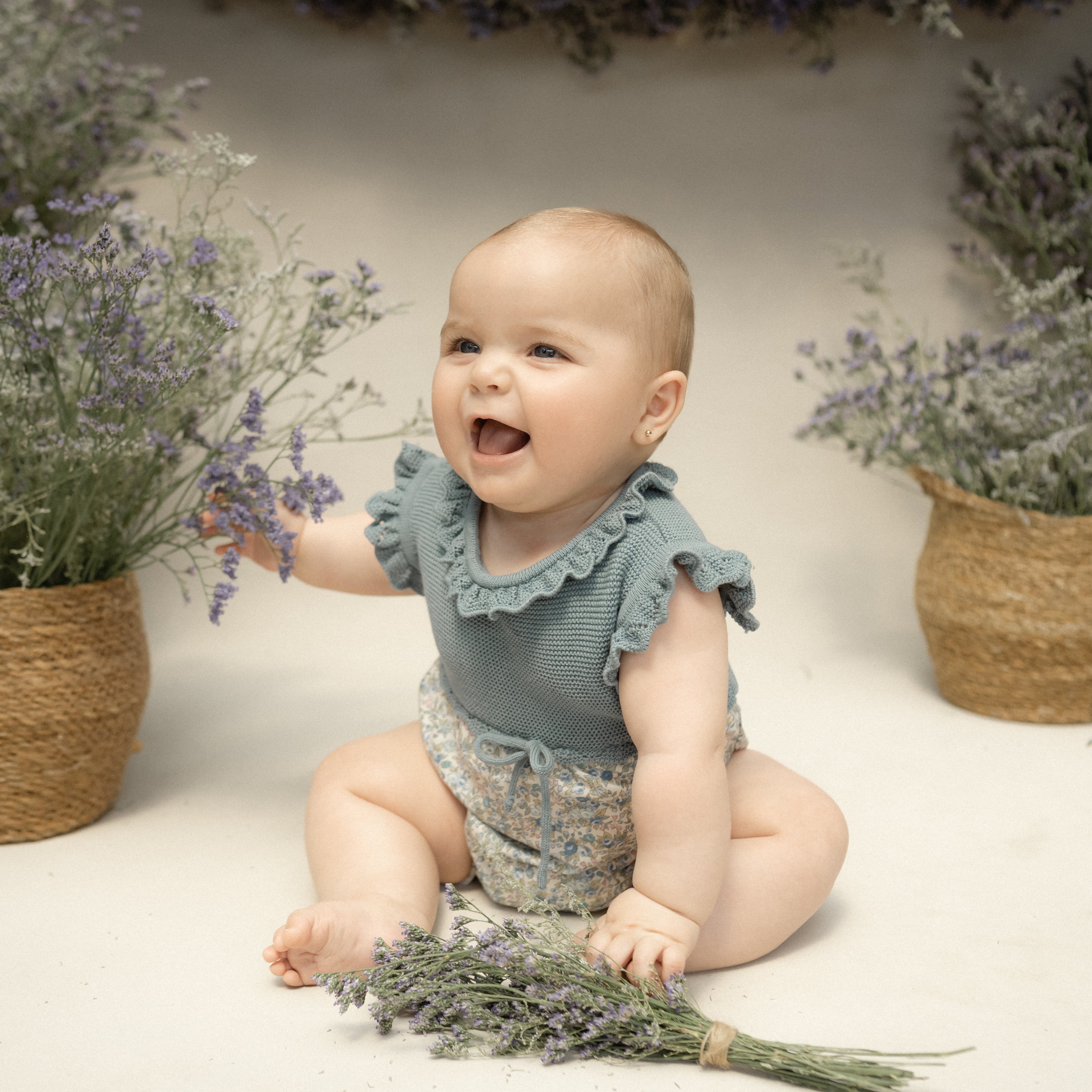 Bombacho tejido Ana cemento