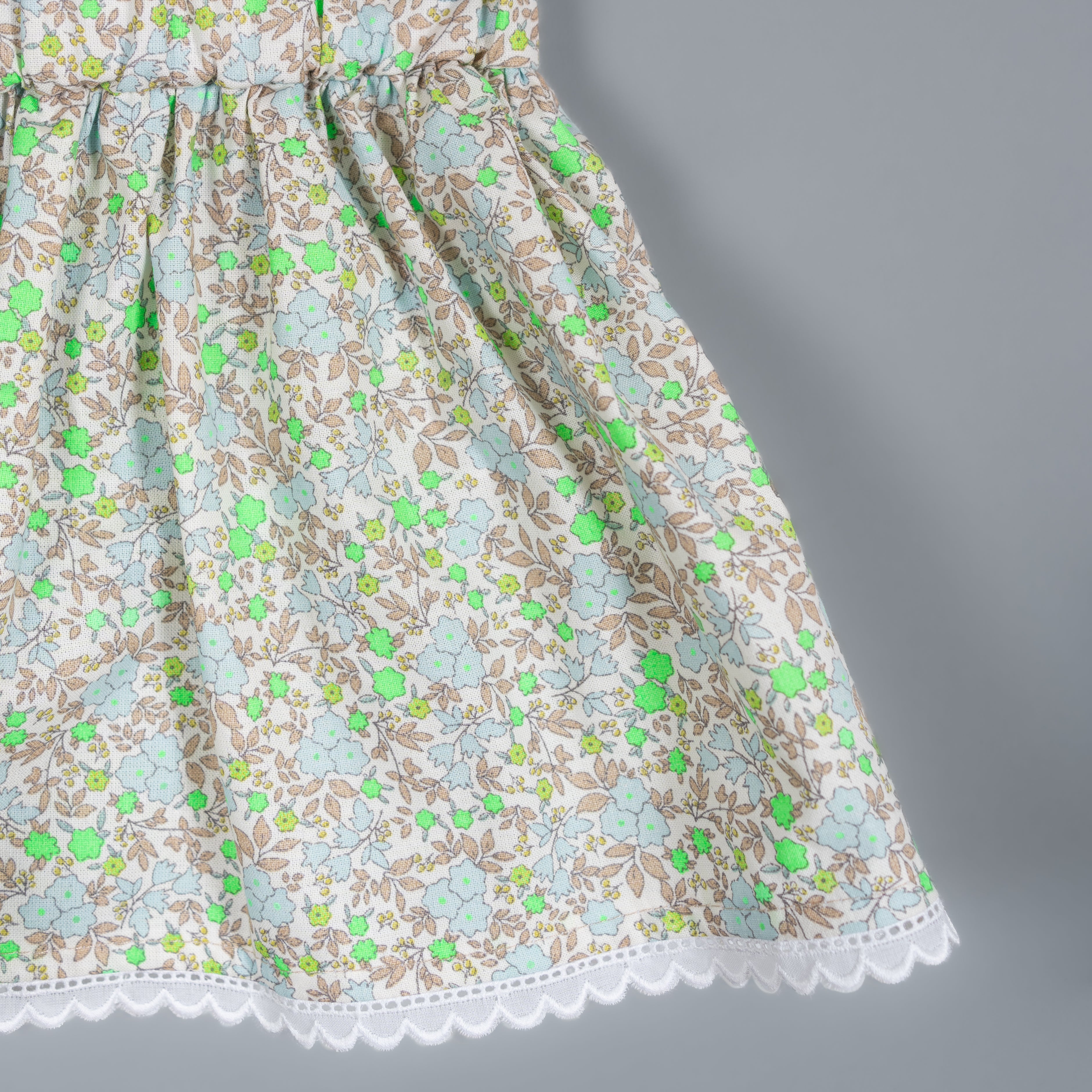 Falda Andrea verde fluor