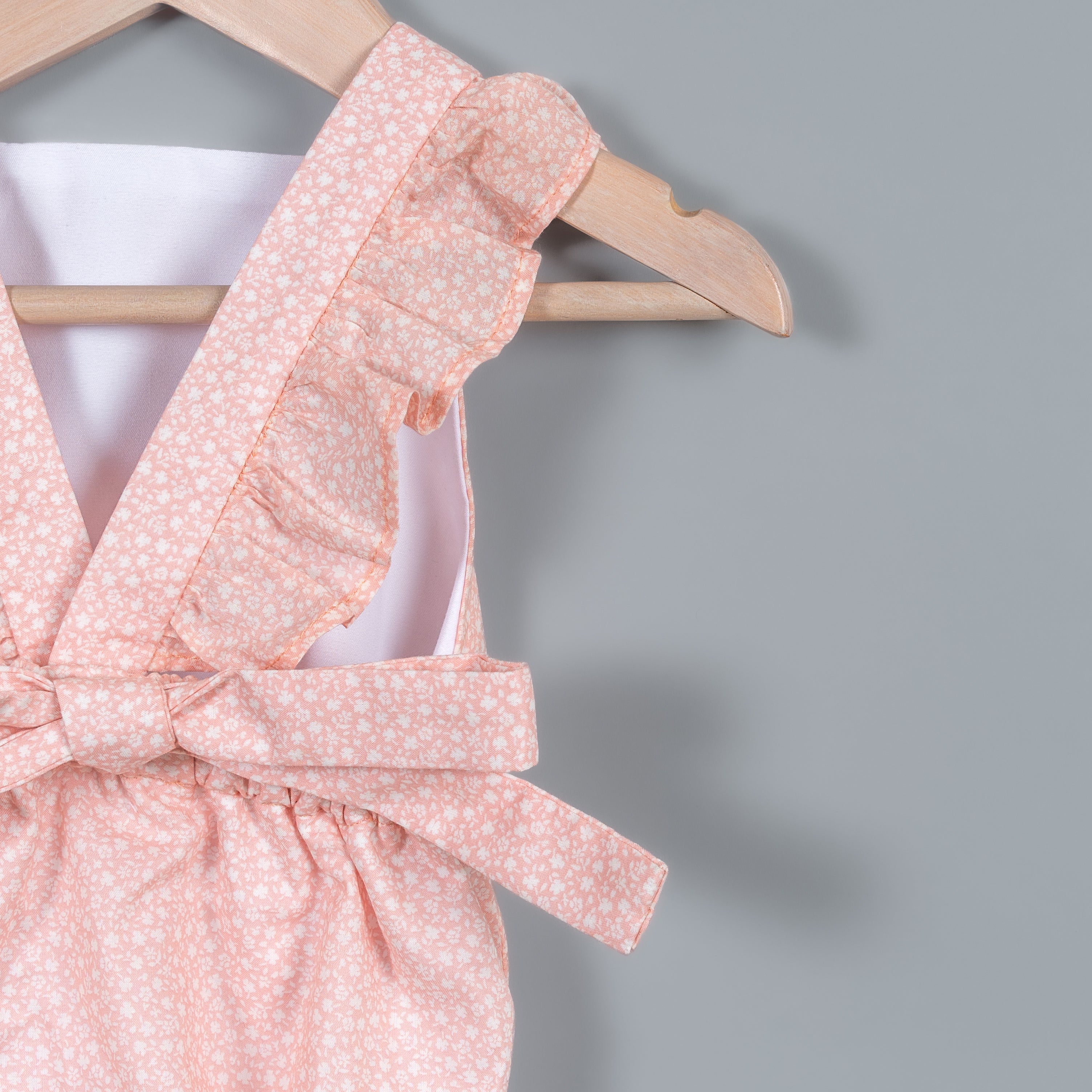 Bombacho Emma flores durazno