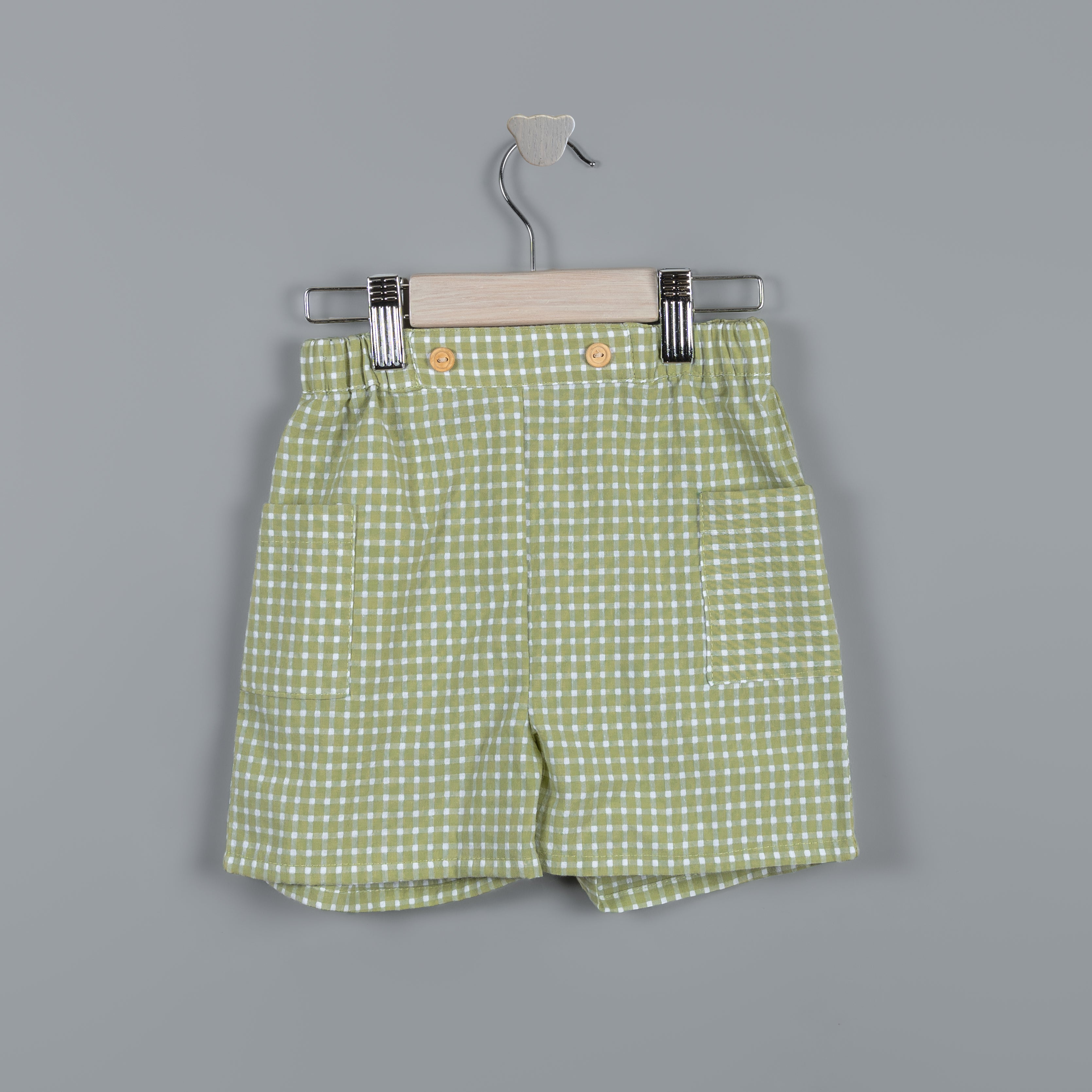 Shorts Javier té verde