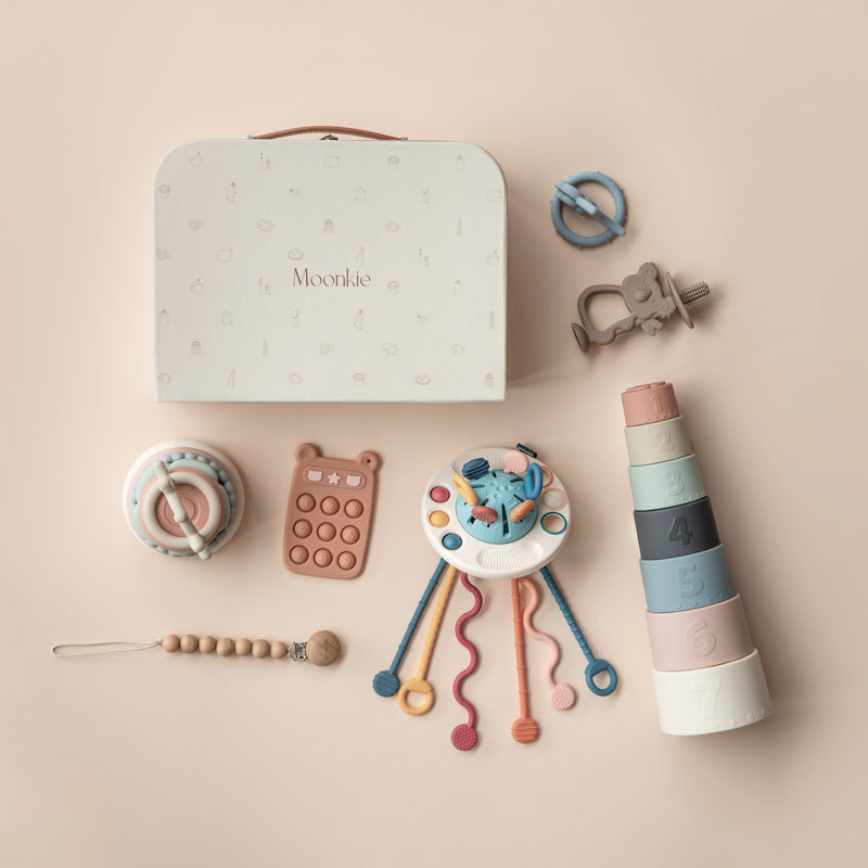 Kit de juguetes sensoriales (incluye maleta)