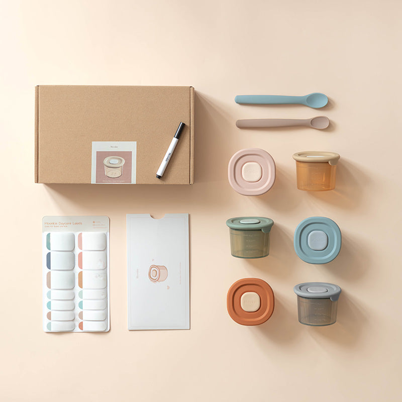 Kit de tuppers: 6 piezas de 4 onzas