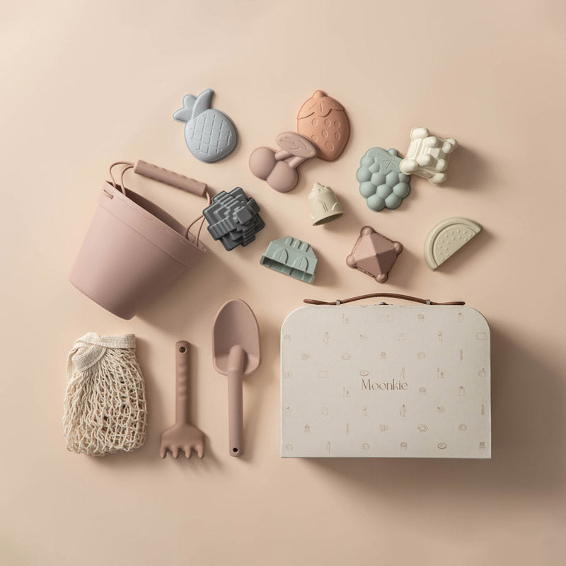 Kit de juguetes para playa (incluye maleta)