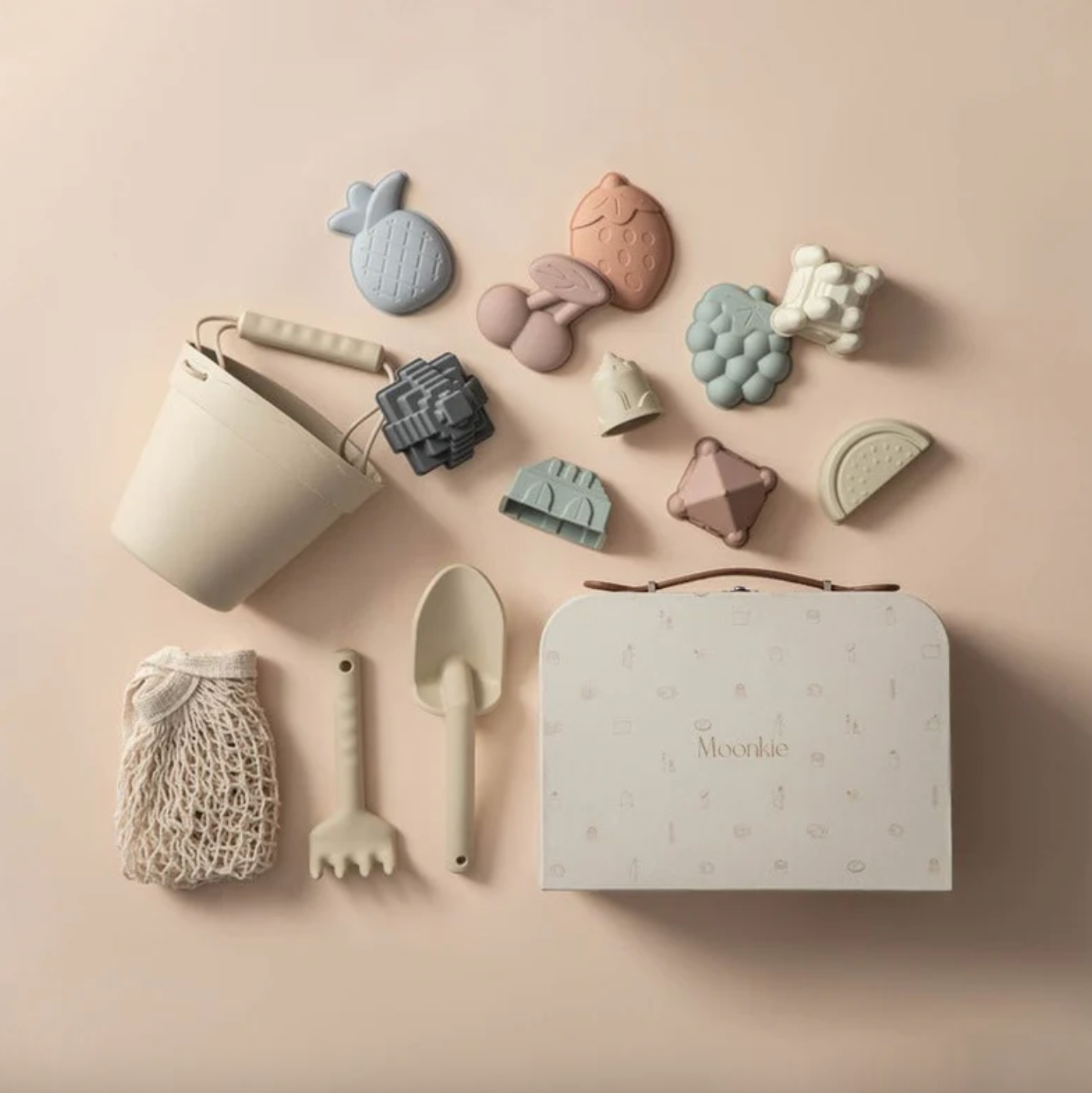 Kit de juguetes para playa (incluye maleta)