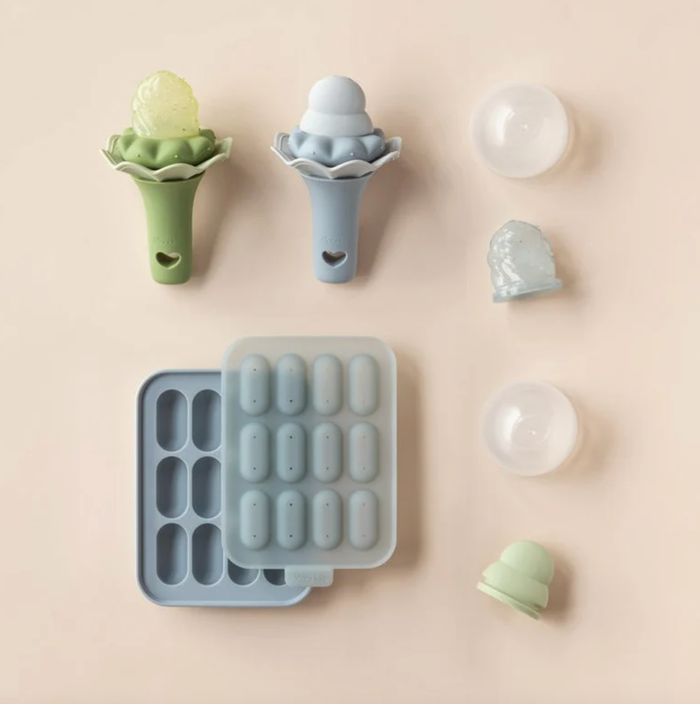 Alimentador en forma de helado (pack de 2)