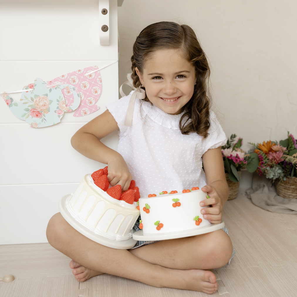 Camisa Lorenza plumeti blanca manga corta