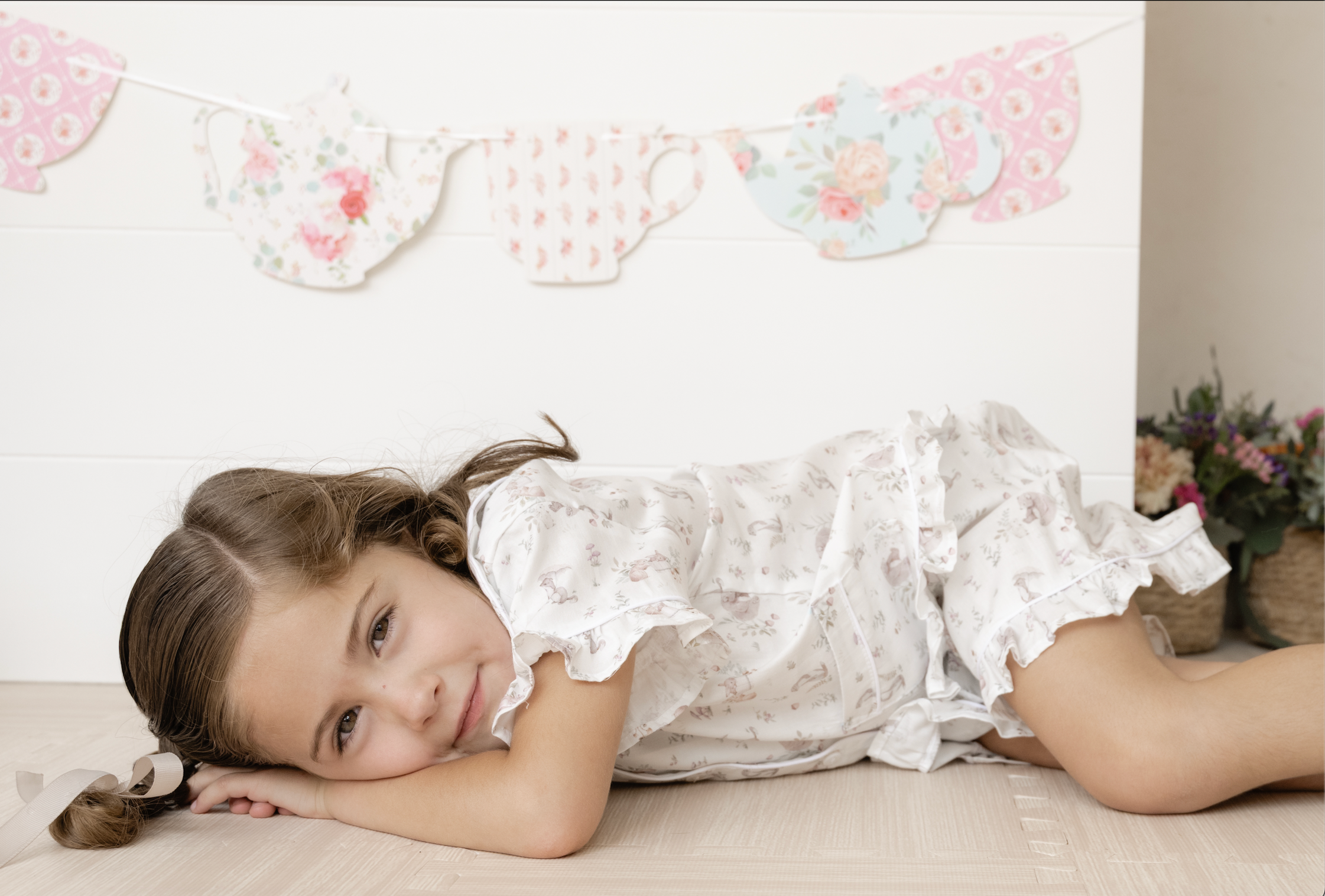 Conjunto shorts forest friends