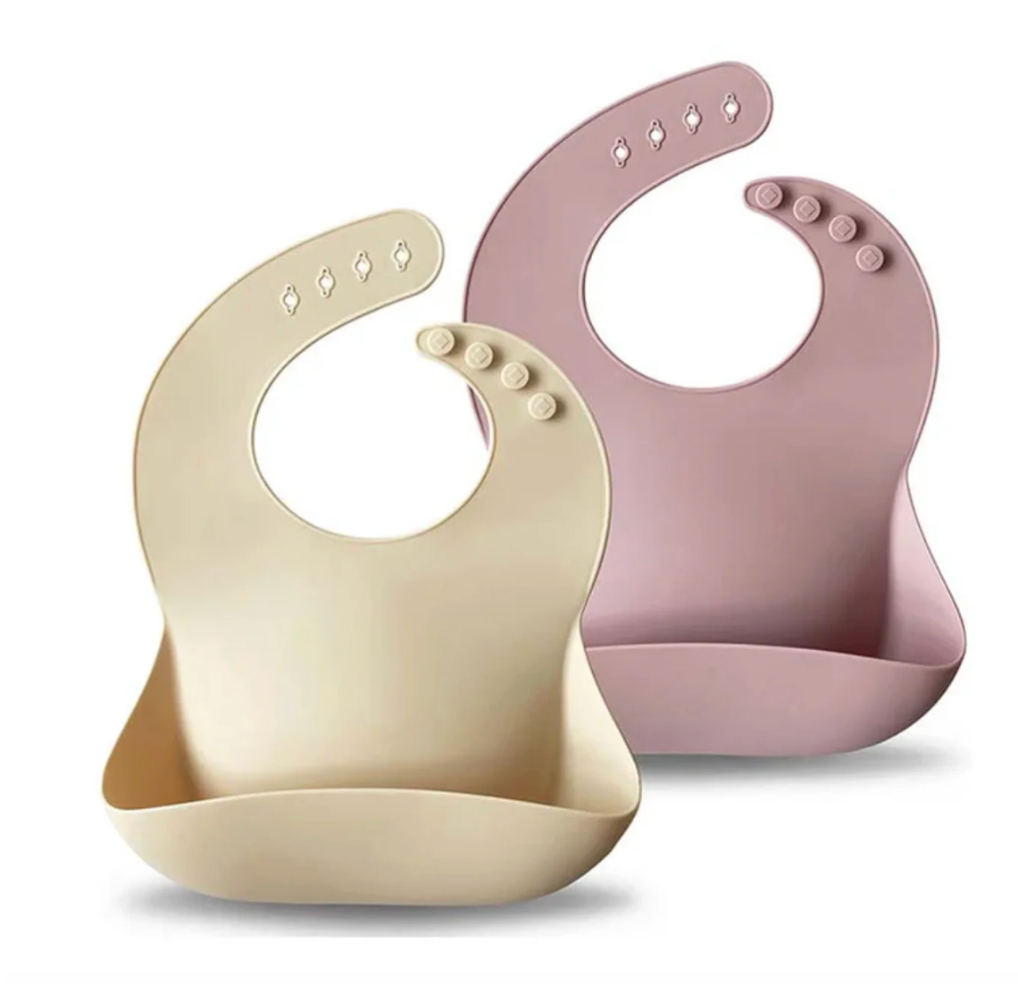 Baberos de Silicón (pack de 2 piezas)