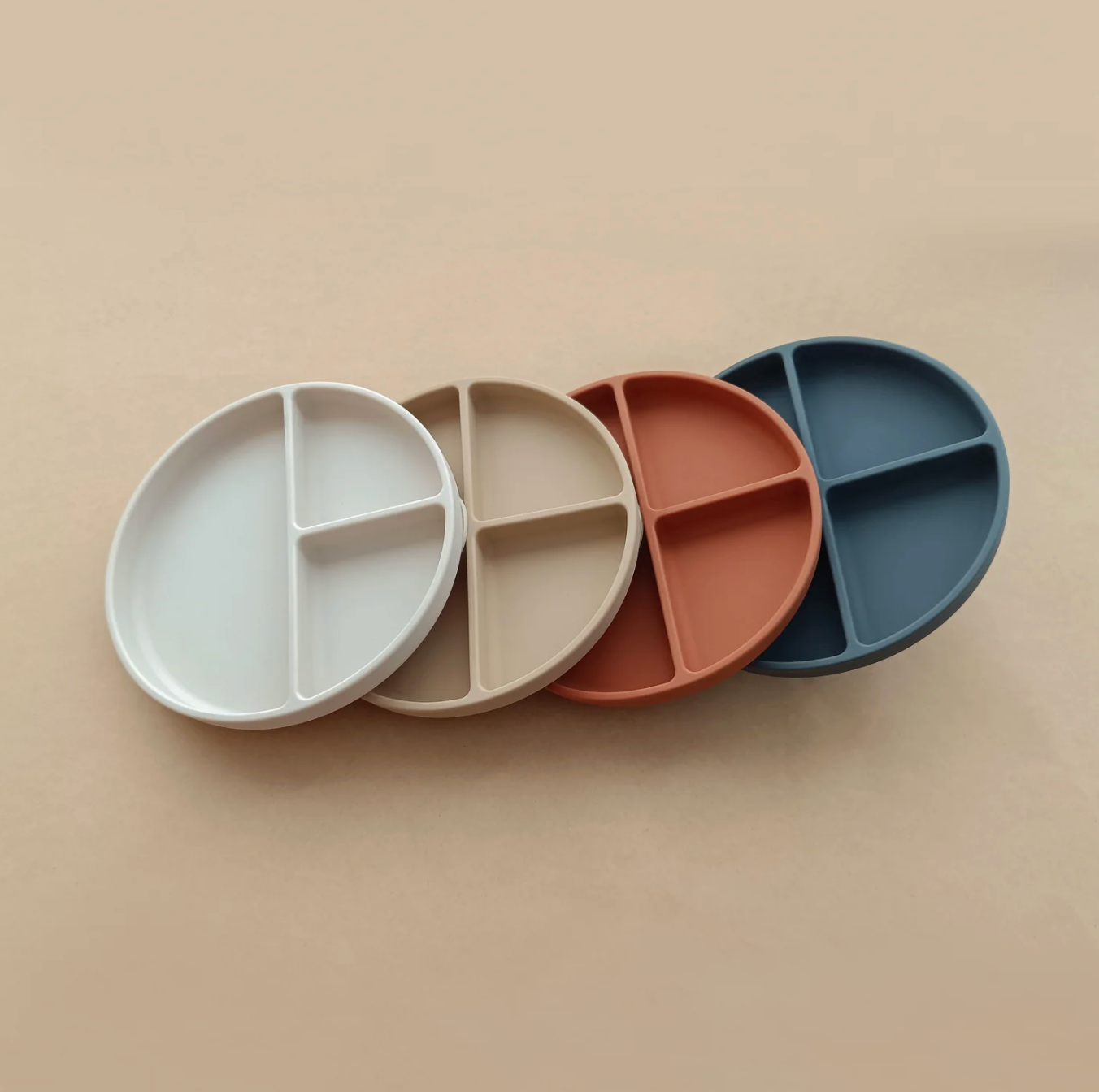 Platos antideslizantes silicon (pack de 2 piezas)