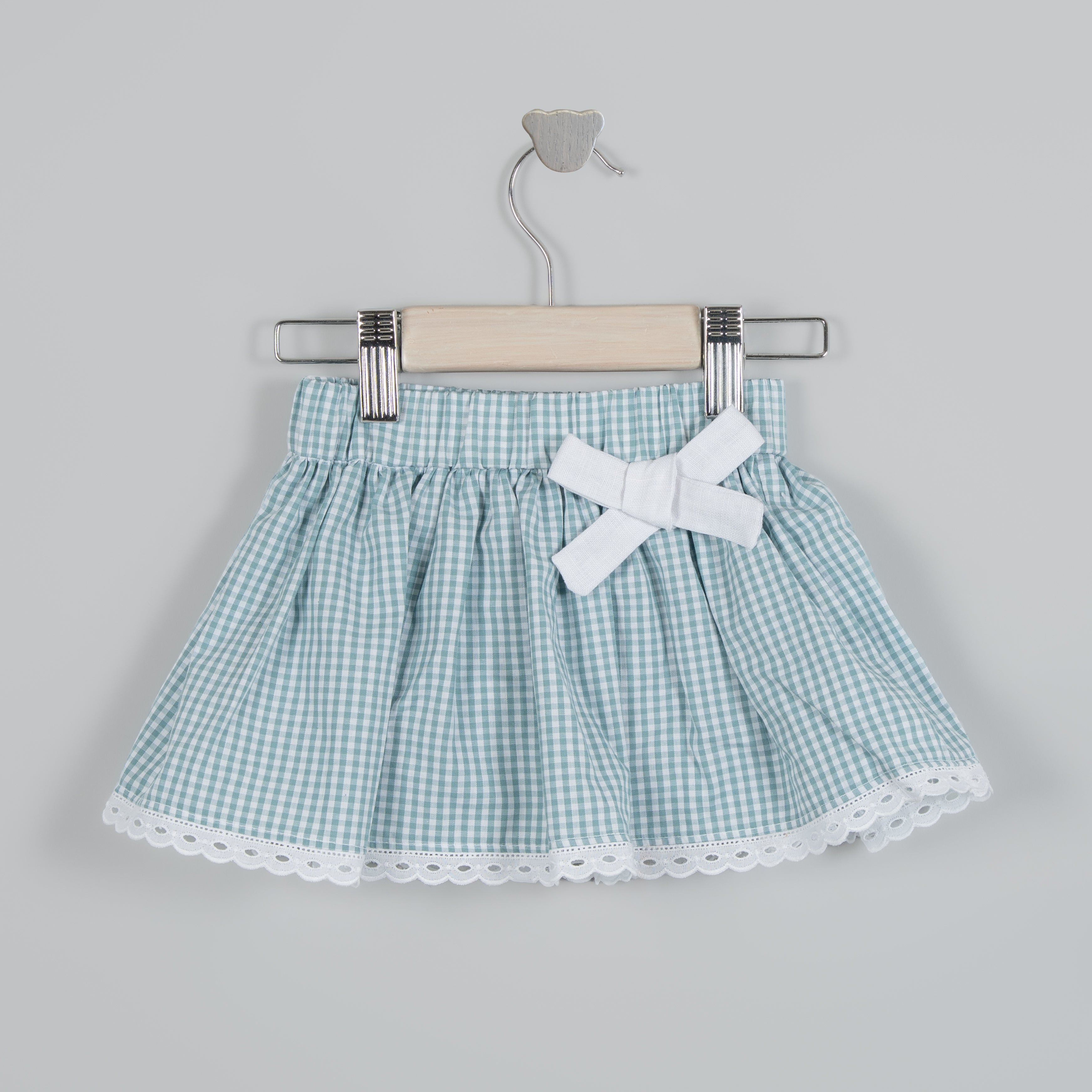 Falda Andrea verde jade