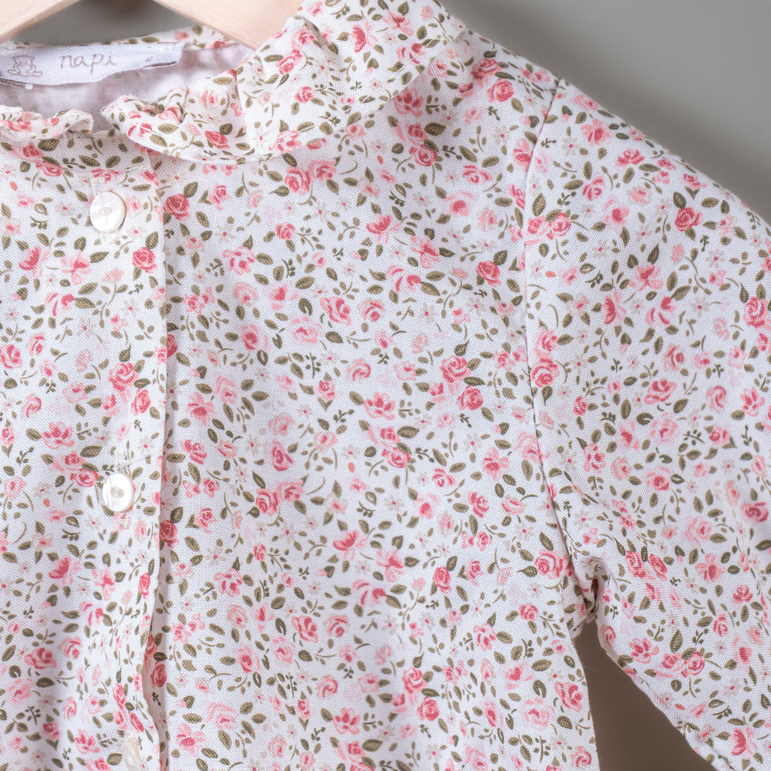 Camisa Nina ditsy rose