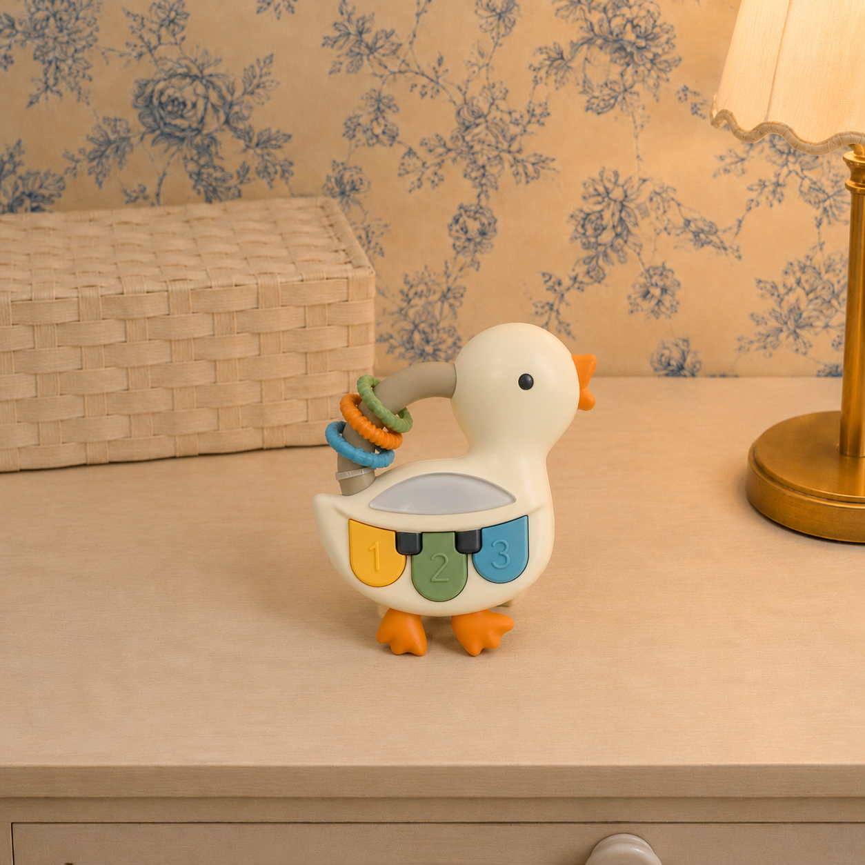 Juguete de pato piano (musical)