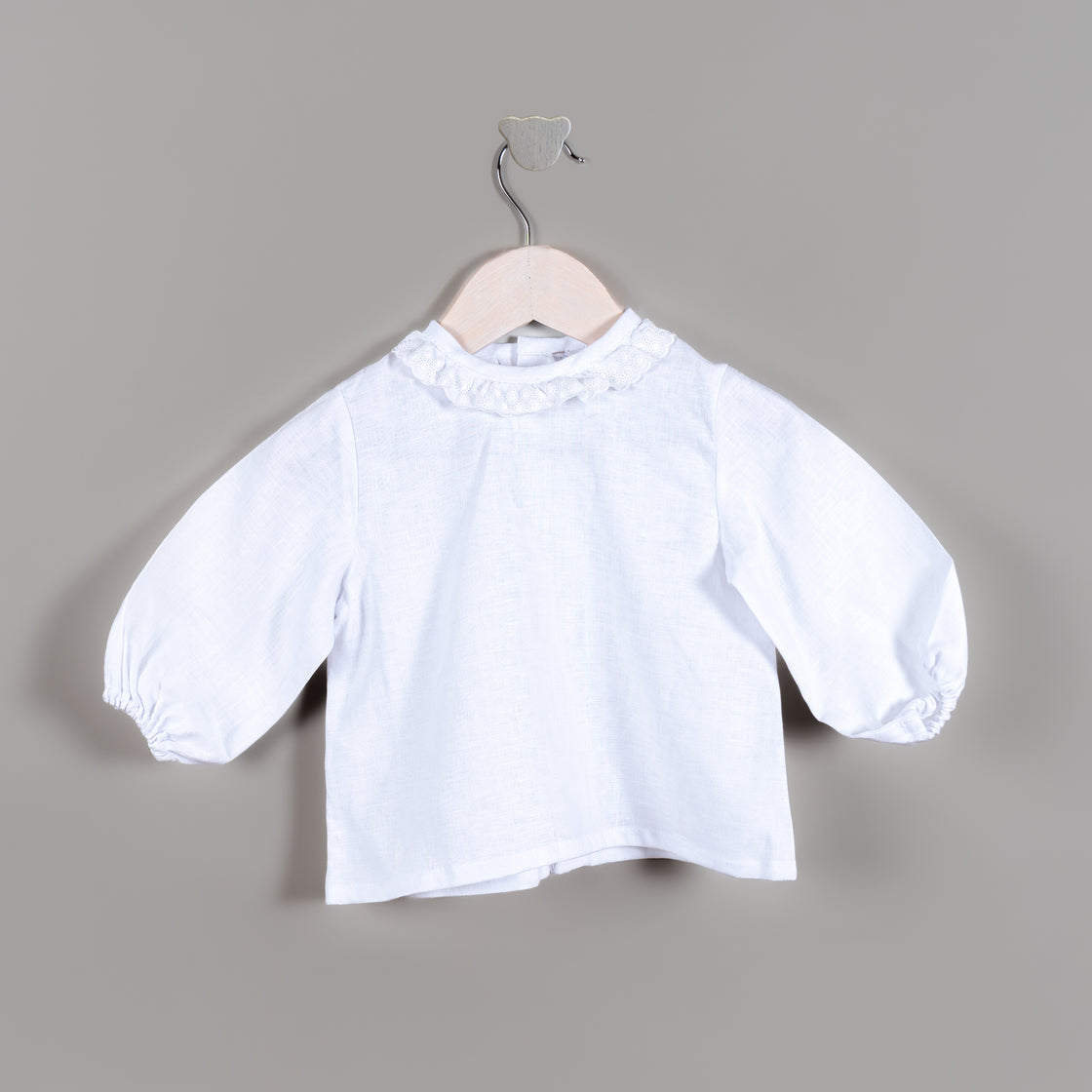 Camisa Lorenza lino blanco