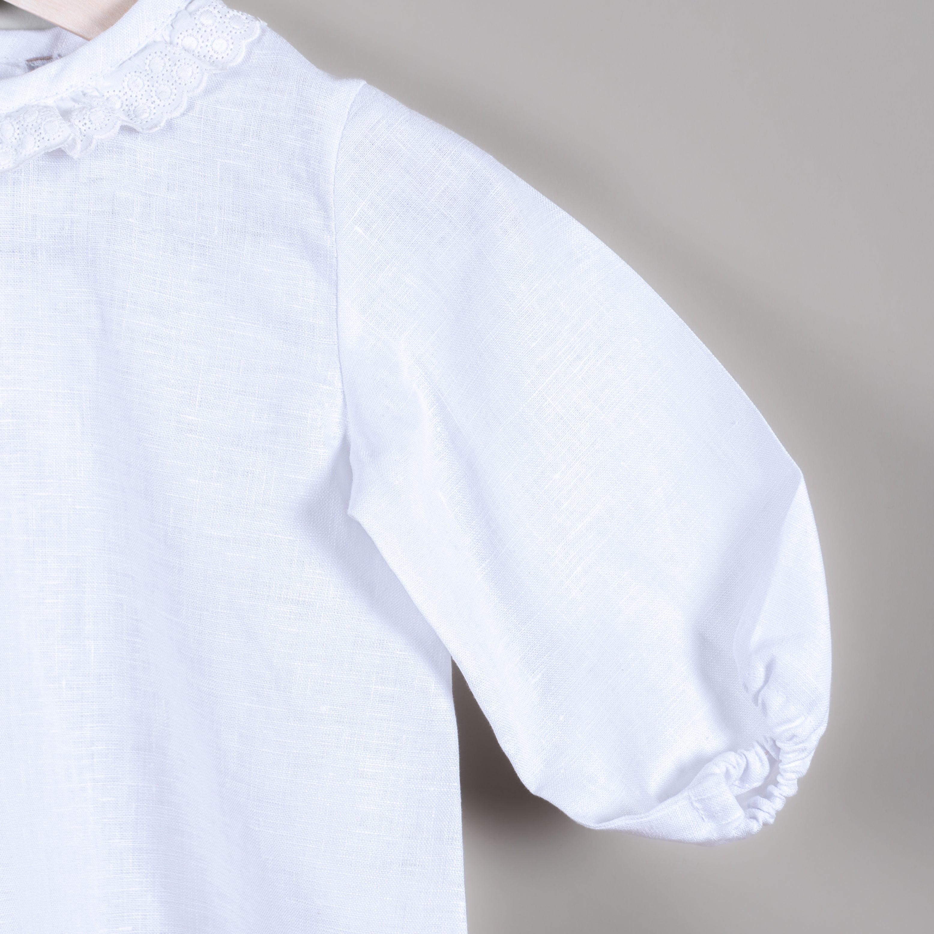 Camisa Lorenza lino blanco