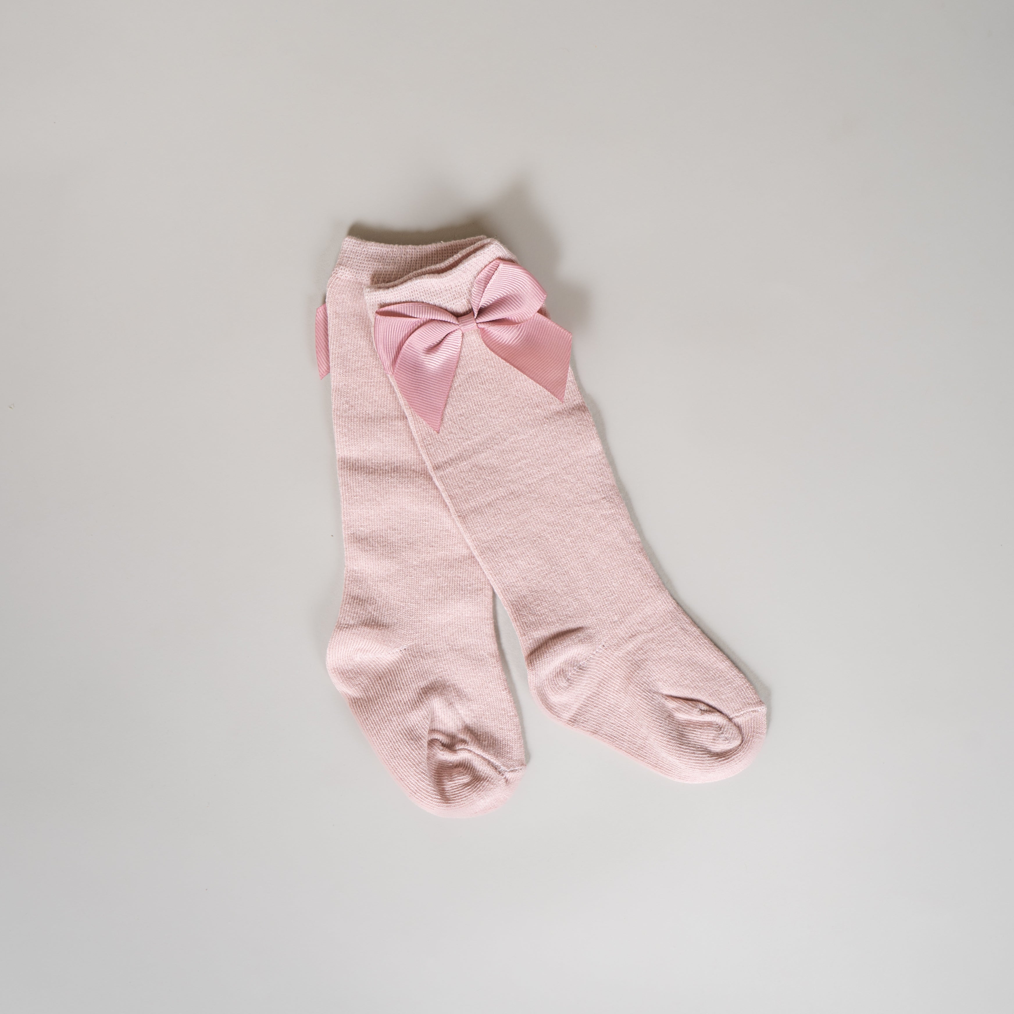 Calcetines con moño